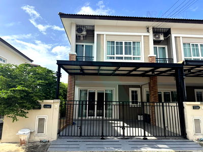 Townhouses for sale : 📌 For Sell Town house THE PASSAGE RAMINTRA-KHUBON 2-story 4 bedroom 3 bathroom
