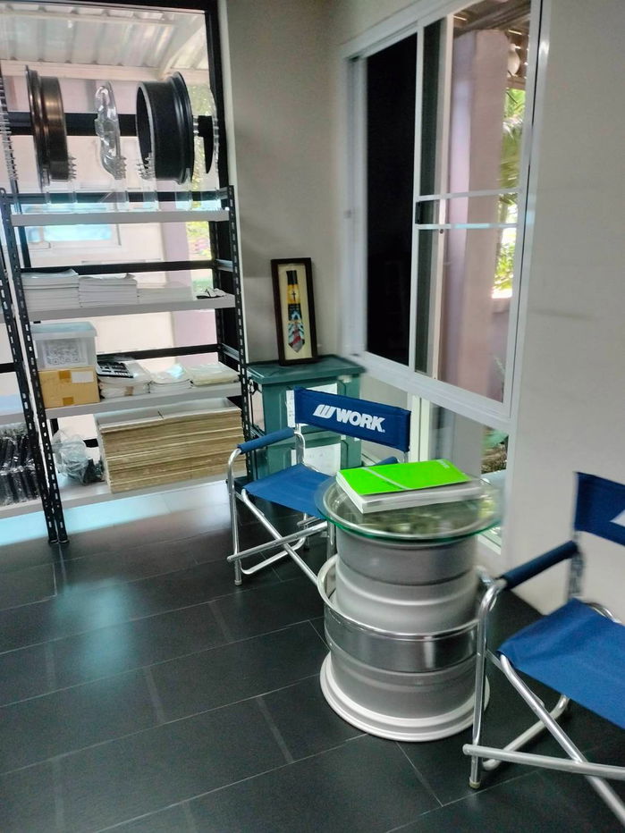 รูป ขาย โฮมออฟฟิส เนอวานา พาร์ค สุขุมวิท77 3 ชั้น 4 นอน ที่ Line : @homefinder - รูปที่ 11/23
