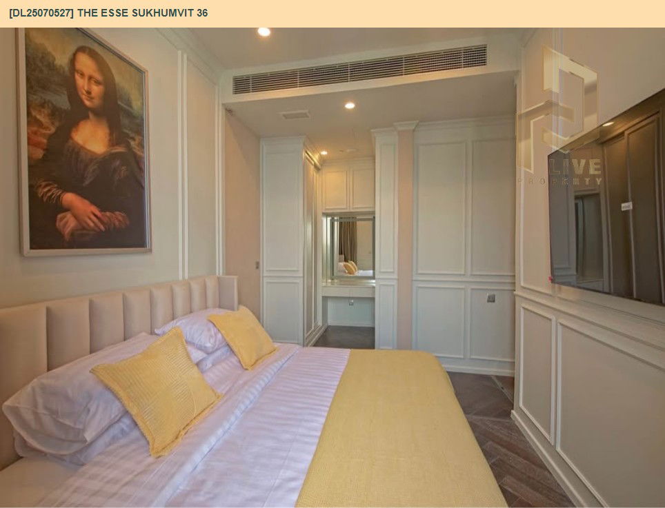 รูป DL25070527 ให้เช่าคอนโด ดิ เอส สุขุมวิท 36 (THE ESSE Sukhumvit 36) ใกล้ BTS ทองหล่อ พร้อมเข้าอยู่ โทรด่วน 0638692663 LineID @534wlwof - รูปที่ 5/8