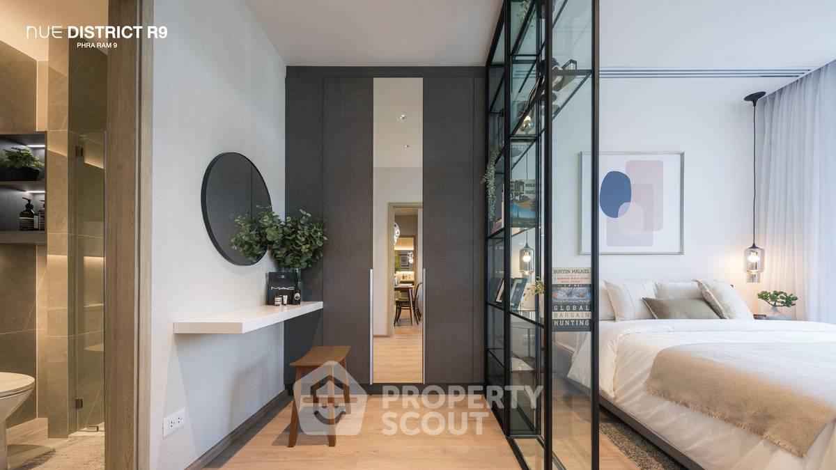 picture 2-BR Condo at Nue District R9 near MRT Phra Ram 9 (ID 2111321) - 3/6
