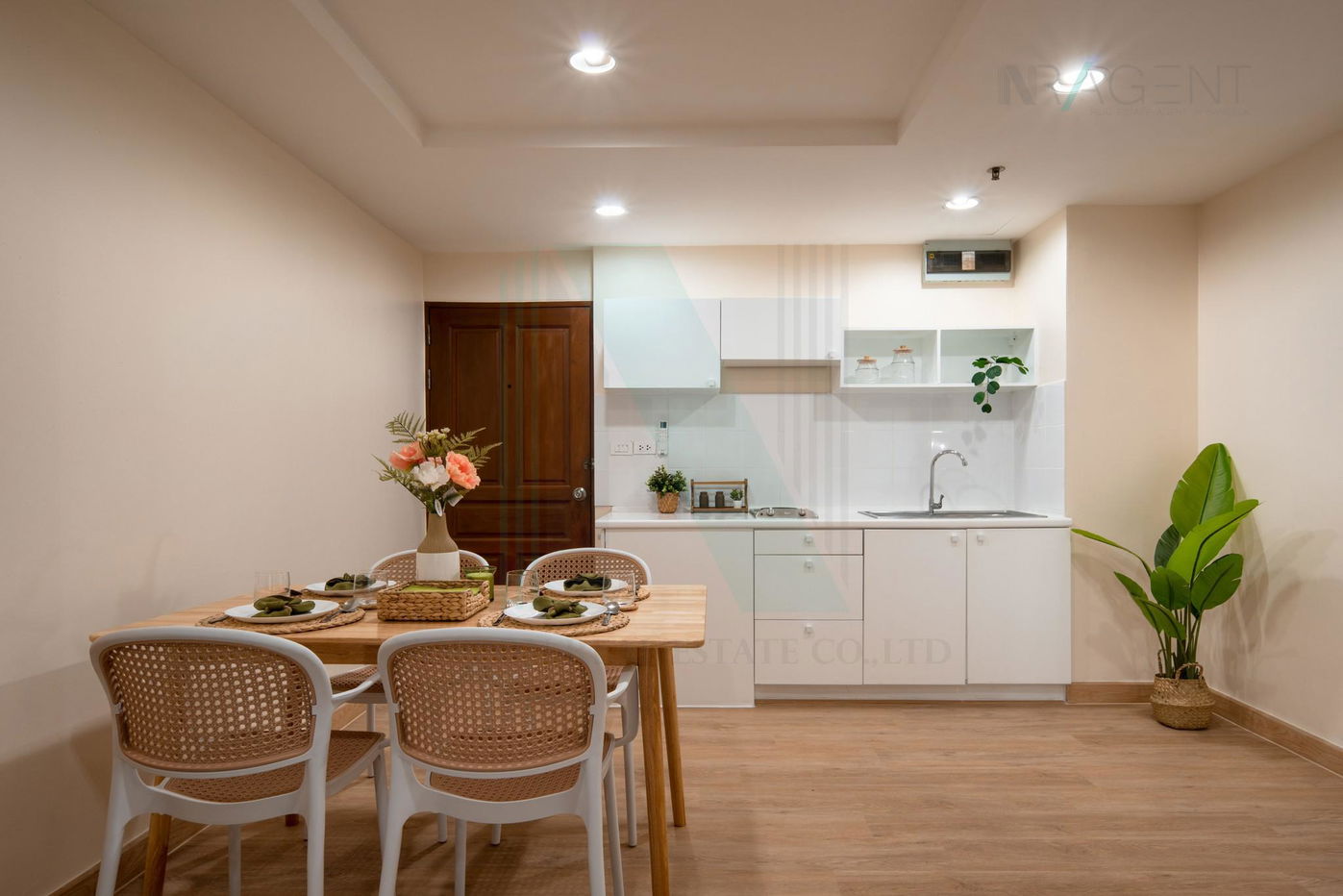 รูป ให้เช่าคอนโด รีสอร์ทต้า เย็นอากาศ อาคาร B ชั้น 1 1 ห้องนอน ขนาด 39.13 ตรม ใกล้ เทสโก้ โลตัส - รูปที่ 7/8