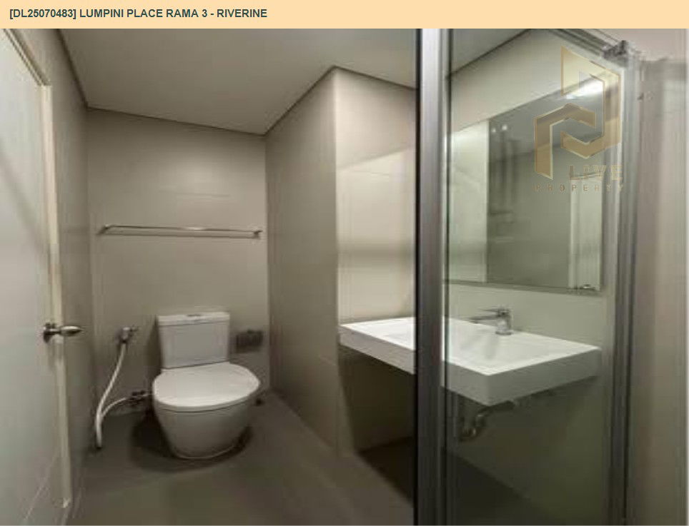 picture DL25070483 Condo for rent, Lumpini Place Rama 3 - Riverine near -, ready to move in, call urgently 0656133286 LineID @655ebbvc - 10/10