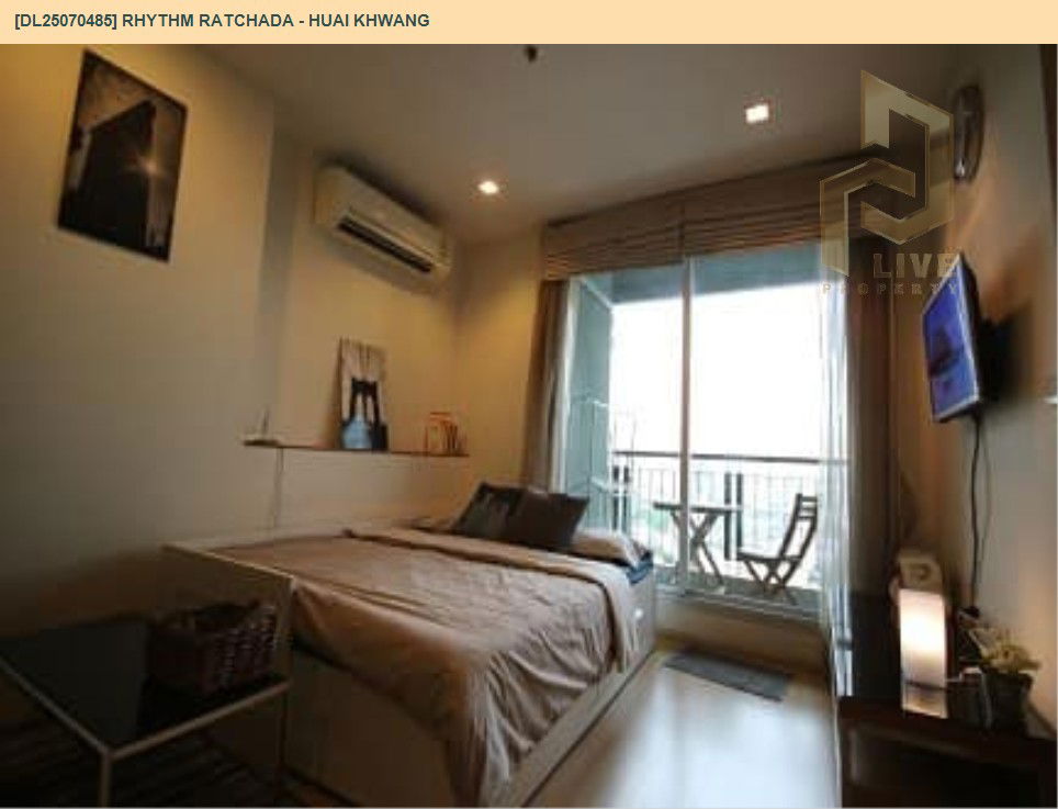 picture DL25070485 Condo for rent, Rhythm Ratchada - Huai Khwang near MRT ห้วยขวาง, ready to move in, call urgently 0656133286 LineID @534wlwof - 4/14
