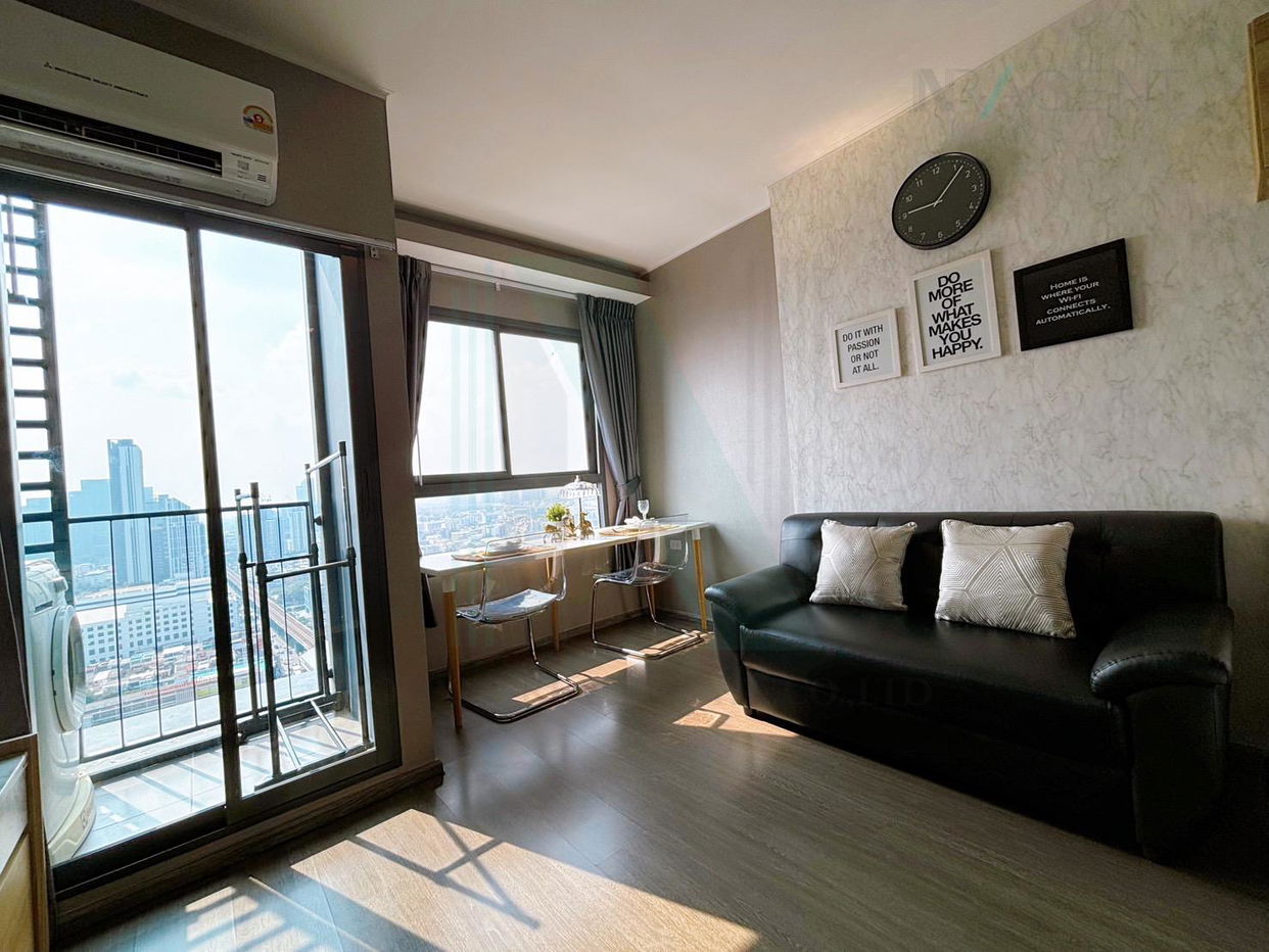 picture For Rent Condo IDEO SUKHUMVIT 93 Building A, Floor 29,Studio, Room size 26.00 sqm - 6/8