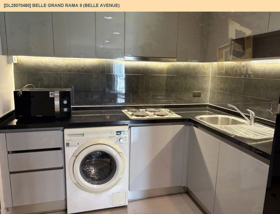 picture DL25070480 Condo for rent, Belle Grand Rama 9 (Belle Avenue) near MRT พระราม 9, ready to move in, call urgently 0656133286 LineID @534wlwof - 11/11