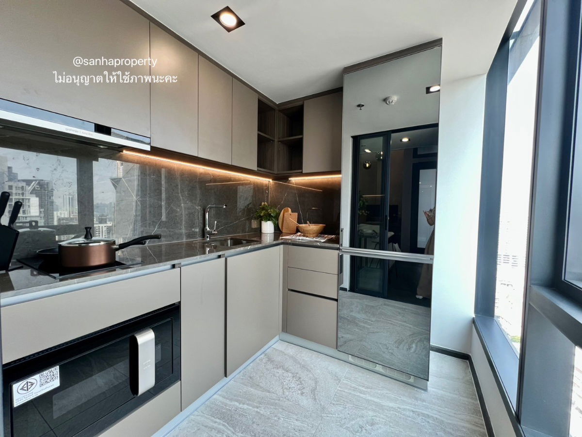 picture Conner Ratchathewi (1Bedroom 1Bathroom) Duplex 51 Sqm. Rent 43k/month ▫️Line: @sanhaproperty📲095-6922871 - 6/10