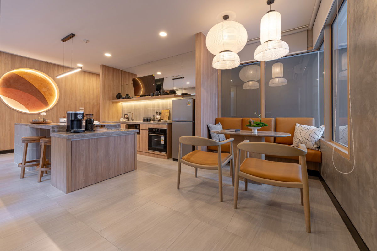picture Quintara Mhy Zen Phromphong, large studio, fully furnished, near BTS Phrom Phong, location in the heart of Sukhumvit, monthly rental price 16,000 baht - 9/10