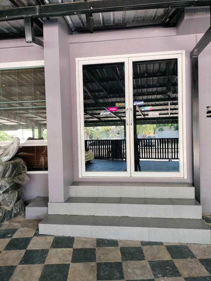 รูป ขาย โฮมออฟฟิส เนอวานา พาร์ค สุขุมวิท77 3 ชั้น 4 นอน ที่ Line : @homefinder - รูปที่ 2/23