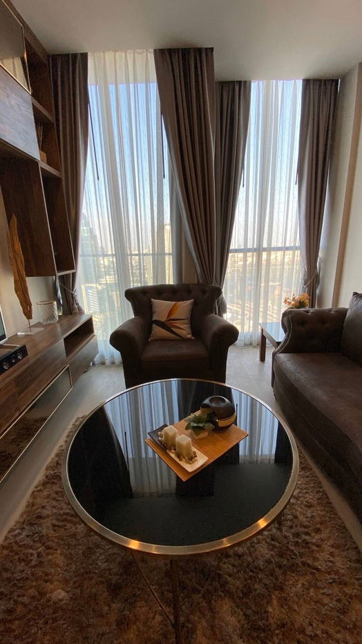 picture ♢ Nice Decoration ♢ Tower B, 30+ Floor | 2 Bedrooms, 75.45 sq.m. | Condo skywalk connect to BTS ploenchit and Central Embassy. - 2/17