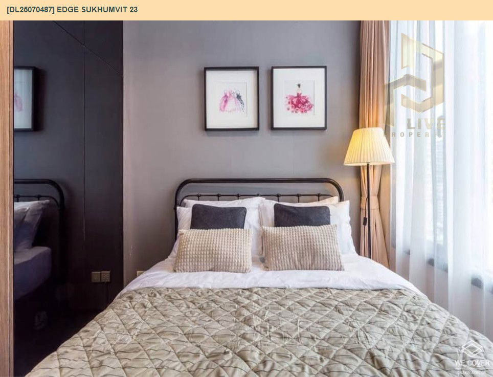 picture DL25070487 Condo for rent, Edge Sukhumvit 23 near BTS Asok, ready to move in, call urgently 0656133286 LineID @655ebbvc - 12/14