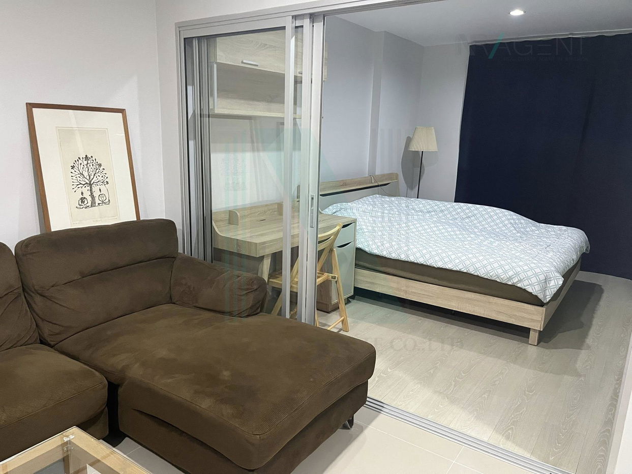 picture 🎉 For Rent Condo ASPIRE RAMA 9 Building B, Floor 16,1 bed room, Room size 39 sqm - 2/8