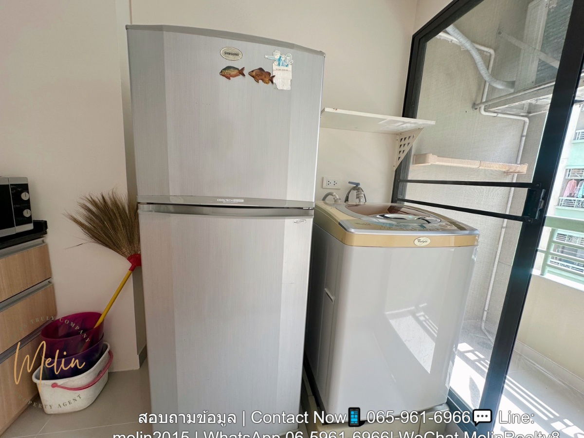 รูป ให้เช่า คอนโด ลุมพินีเพลส พระราม 3 – เจริญกรุง | 1 ห้องนอน ครัวแยก Built-in พร้อมอยู่ เพียง 10,000 บาท/เดือน - รูปที่ 9/10