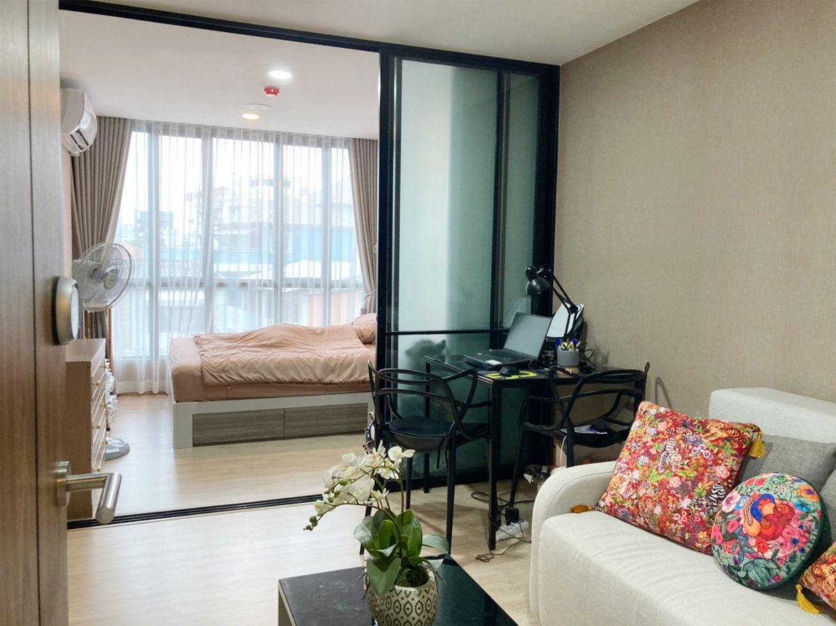 รูป ให้เช่าThe Cube Urbanสาทร-จันทน์ - 1นอน 28.5ตรม. ชั้น4 - Line:@hac55 - รูปที่ 1/10