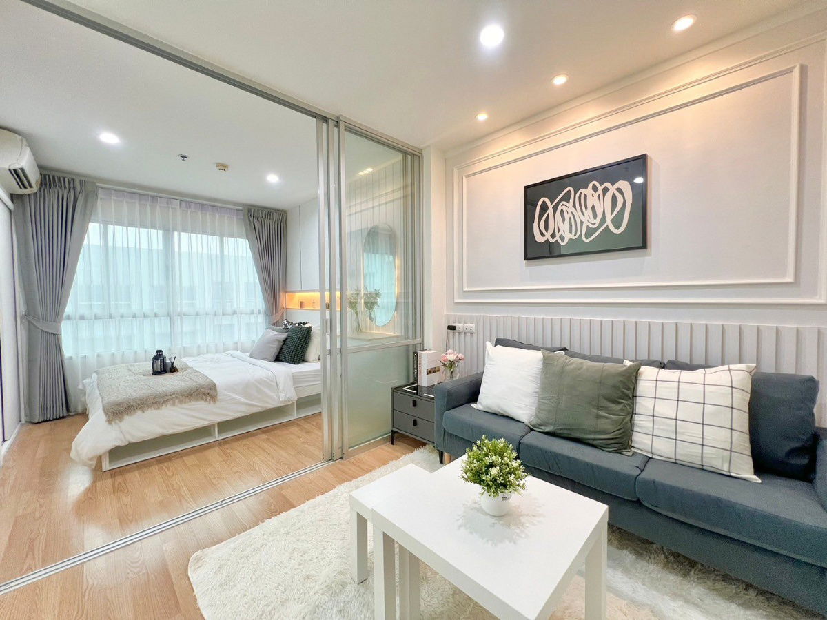 รูป 🟢For Rent🟢Lumpini Mega City Bangna ห้องสวย เฟอร์ครบ ได้ 📱ADD LINE @nathong97 (ตอบ ⚡ 24 Hr) P450 - รูปที่ 1/9