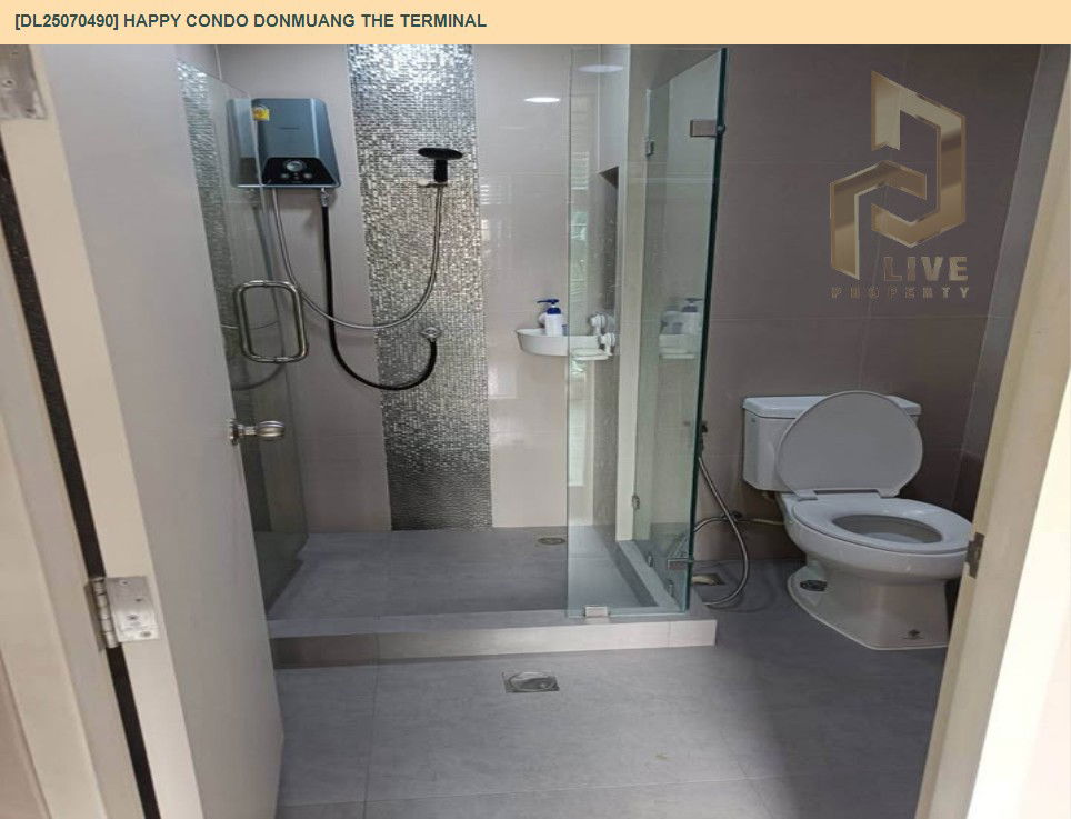 รูป DL25070490 ให้เช่าคอนโด แฮปปี้ คอนโด ดอนเมือง เดอะ เทอมินอล (Happy Condo Donmuang The Terminal) ใกล้ - พร้อมเข้าอยู่ โทรด่วน 0638692663 LineID @534wlwof - รูปที่ 8/15