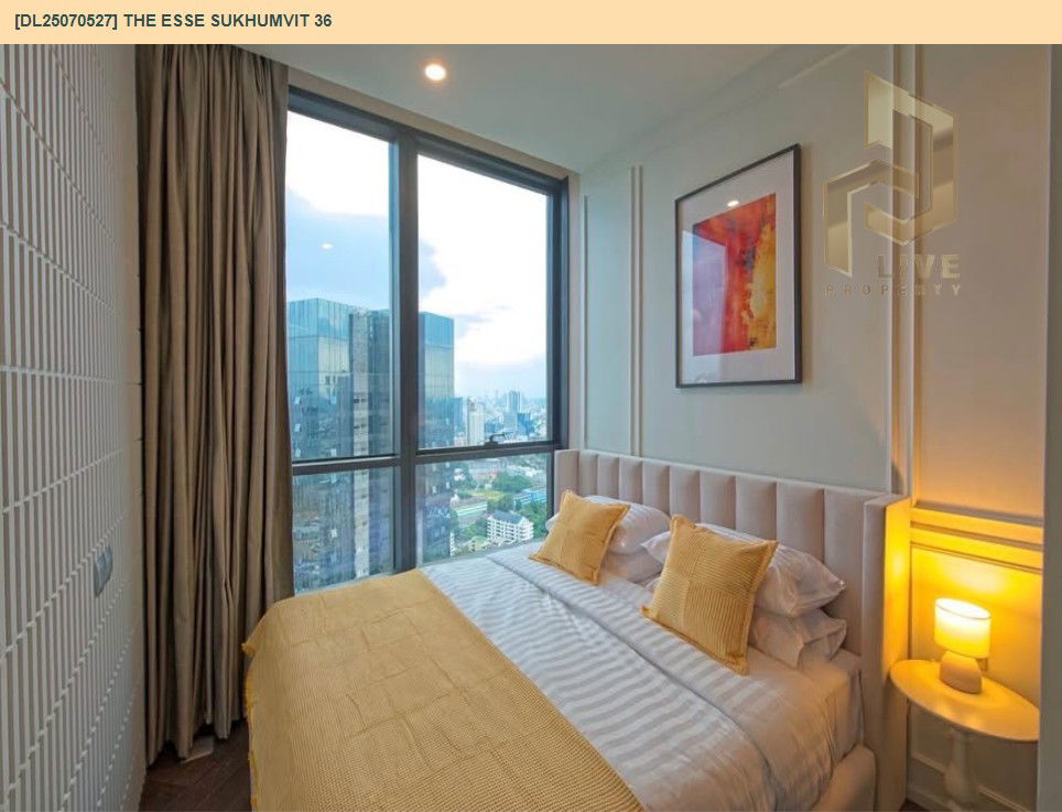 รูป DL25070527 ให้เช่าคอนโด ดิ เอส สุขุมวิท 36 (THE ESSE Sukhumvit 36) ใกล้ BTS ทองหล่อ พร้อมเข้าอยู่ โทรด่วน 0638692663 LineID @534wlwof - รูปที่ 8/8