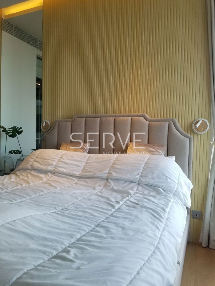 picture 1 Bed with Bathtub Nice Room Good Location MRT Lumphini 400 m. & BTS Sala Daeng 600 m. / For Rent-Saladaeng One - 4/9