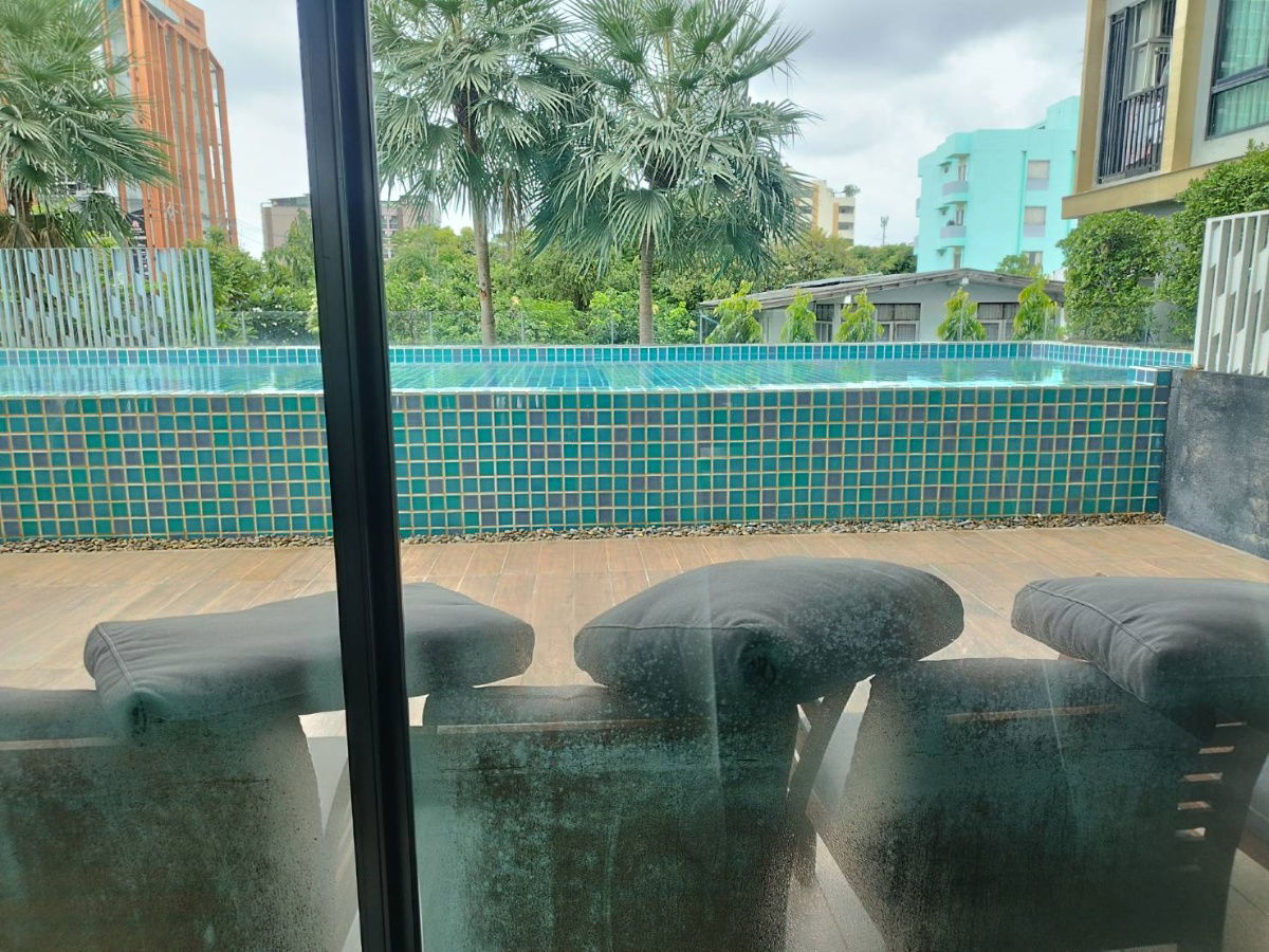 picture Condo for rent HI Lat Phrao 130, size 30 sqm., price 9,500 baht, call 0894282491, Line ID: jeabmona - 41/52
