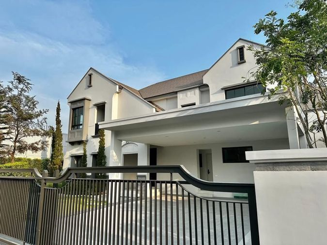 ให้เช่าบ้านเดี่ยว สุดหรู  โครงการ นันทวัน NANTAWAN ปิ่นเกล้า-กาญจนา Super luxury 2 ชั้น  พื้นที่กว้างขวาง 