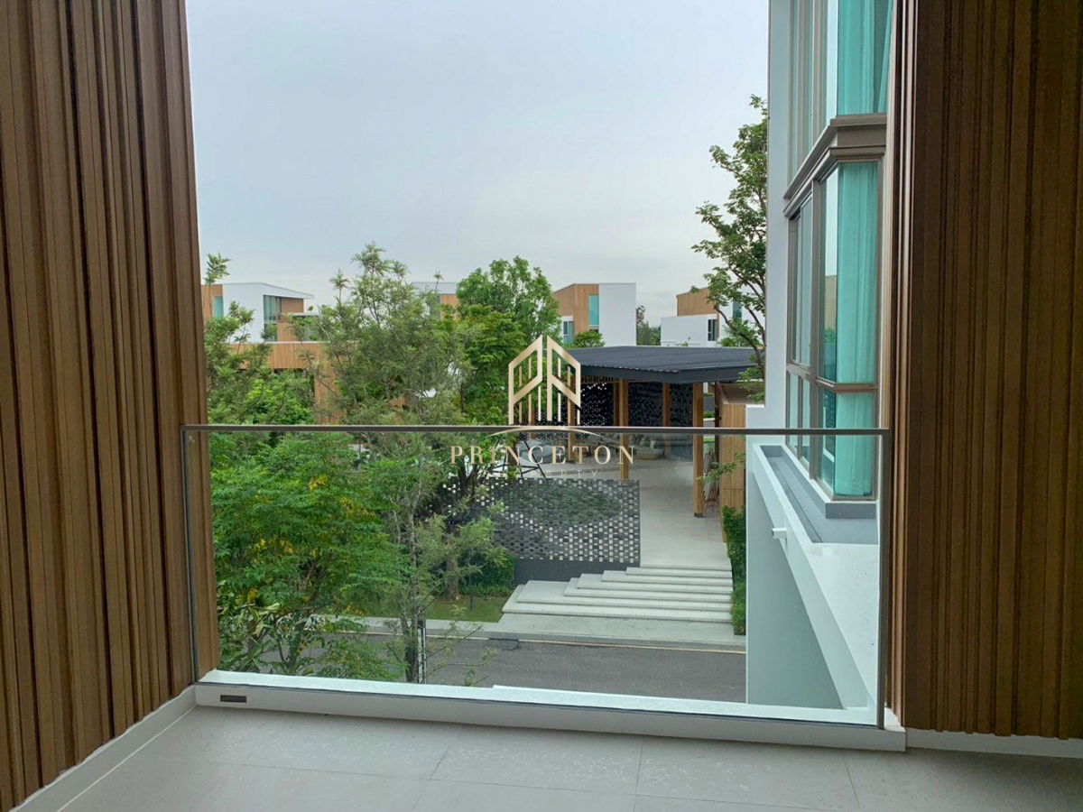 รูป ให้เช่าบ้าน 3 ชั้น วีเว่ พระราม 9 ใกล้โรงเรียน นานาชาติเวลลิงตัน คอลเลจ เฟอร์นิเจอร์ครบ  - รูปที่ 24/43