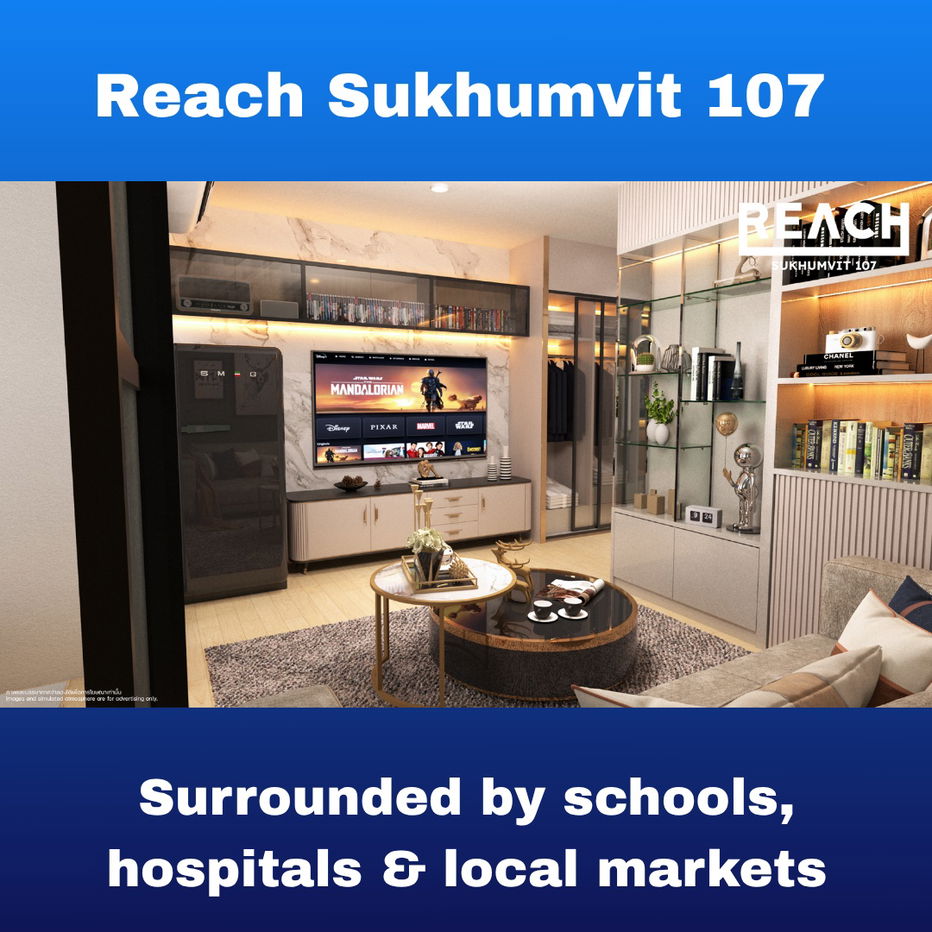 picture Reach Sukhumvit 107 – just 1.4 km from BTS Bearing FQ quota - 9/10