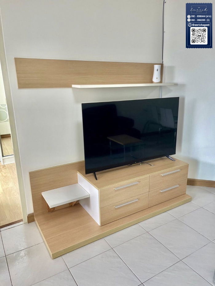 picture 💙For rent Supalai Park Kaset, newly renovated, fully furnished, BTS Kasetsart University💙 Call 062-2962295 Ni// Line id : @enrichagent - 3/11