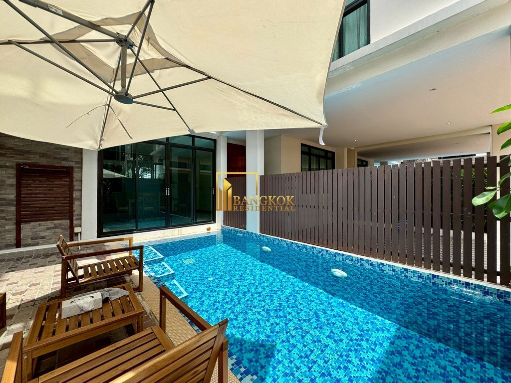 รูป EM Villa - 3 Storey 4 Bedroom House With Pool in Phrom Phong - BR7508SH - รูปที่ 11/60