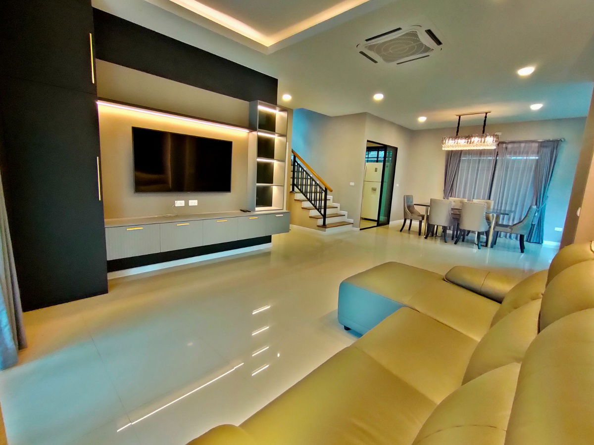 รูป [[ให้เช่า]] บ้านเดี่ยว ใกล้สนามบินสุวรรณภูมิ 🏡แฮมป์ตัน พระราม 9  Hampton Rama 9📌💥 - รูปที่ 6/22