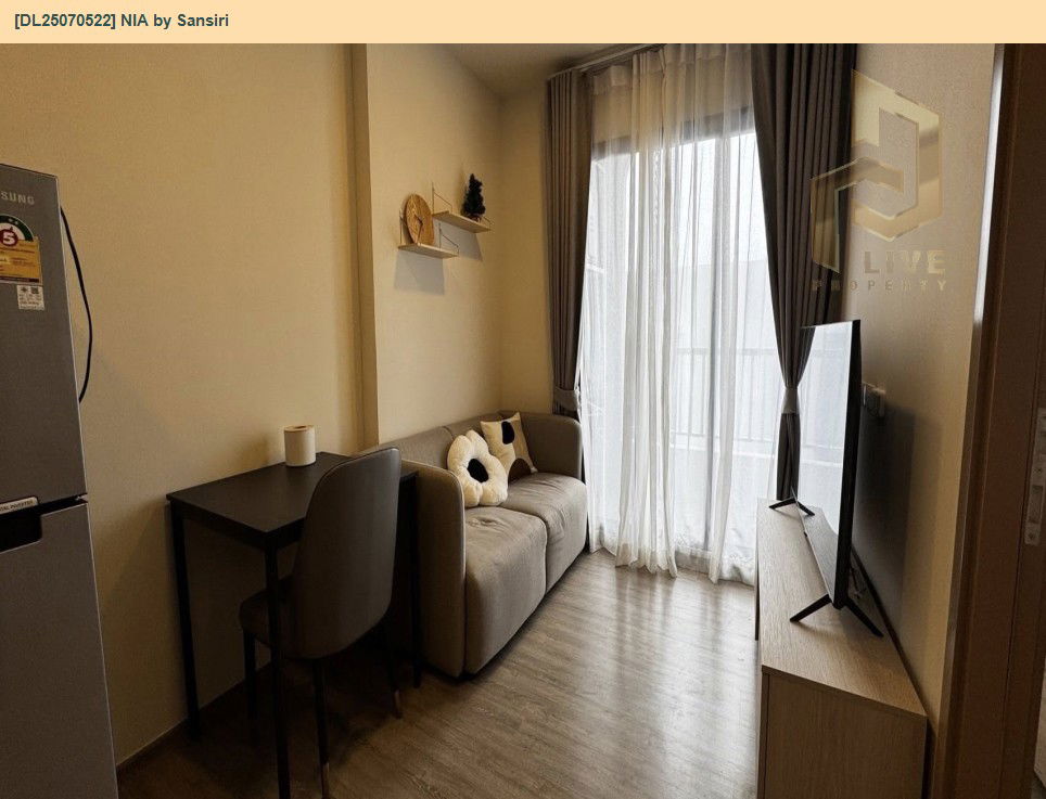 picture DL25070522 Condo for rent, NIA by Sansiri near BTS Phra Khanong, ready to move in, call urgently 0656133286 LineID @655ebbvc - 2/11