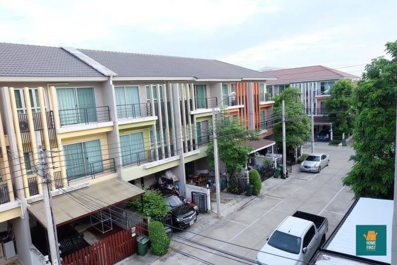 picture Townhouse for rent VISTA PARK Rama 2 with furniture and air conditioner, 3 bedrooms, 3 bathrooms, 20 sq m, 25,000 baht - 4/18