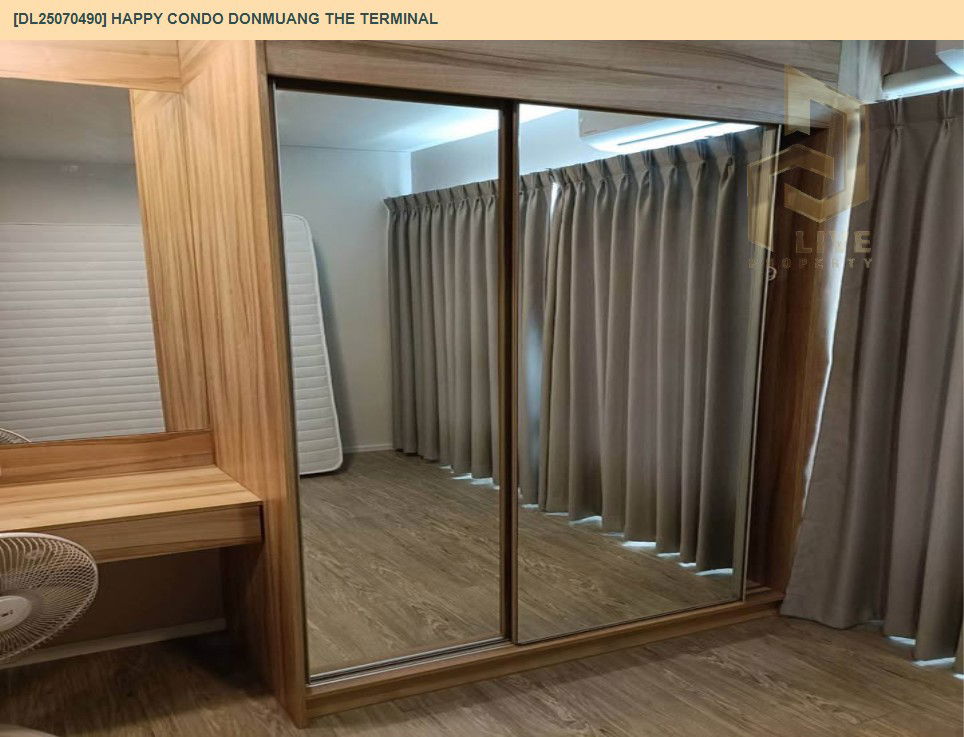 รูป DL25070490 ให้เช่าคอนโด แฮปปี้ คอนโด ดอนเมือง เดอะ เทอมินอล (Happy Condo Donmuang The Terminal) ใกล้ - พร้อมเข้าอยู่ โทรด่วน 0638692663 LineID @534wlwof - รูปที่ 10/15