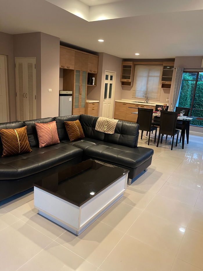picture For Rent: 2-Storey Detached House at Nantawan Rama 9 – Onnut, 82 sq.wah. Beautiful, clean, green, and comfortable living environment - 3/19