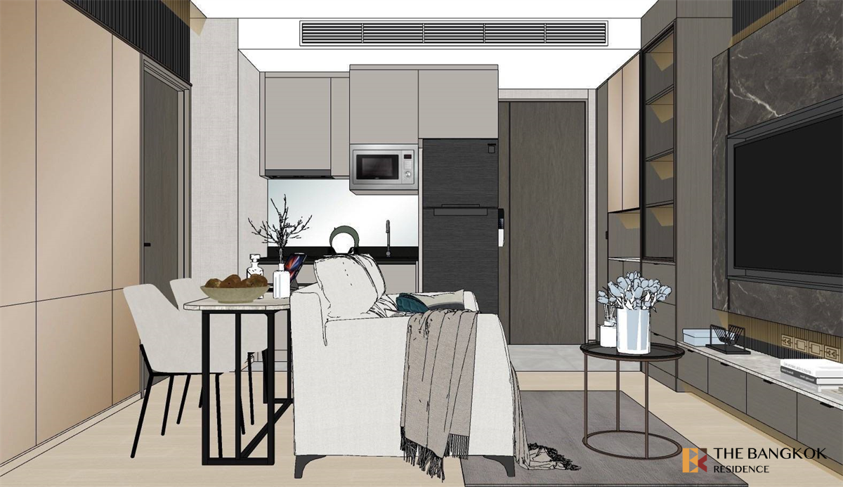 รูป The extro phayathai - rangnam ใกล้ BTS สถานีอนุสาวรีย์ชัยสมรภูมิ ยูนิต Luxury หรูหราแบบไม่ต้องรอ - รูปที่ 2/9