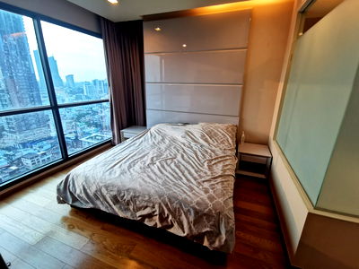เช่าคอนโด BTS เซนต์หลุยส์ : For Rent Condo The Address Sathorn fully furnished (S15-6837)