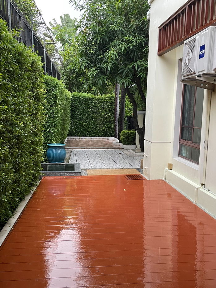picture For Rent: 2-Storey Detached House at Nantawan Rama 9 – Onnut, 82 sq.wah. Beautiful, clean, green, and comfortable living environment - 6/19