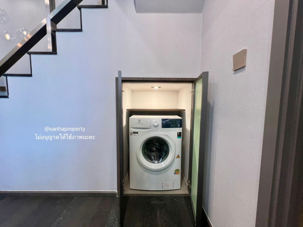 picture Conner Ratchathewi (1Bedroom 1Bathroom) Duplex 51 Sqm. Rent 43k/month ▫️Line: @sanhaproperty📲095-6922871 - 7/10