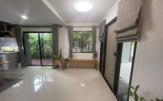 รูป AH128 ให้เช่าบ้านเดี่ยว เฟอร์นิเจอร์และเครื่องใช้ไฟฟ้าครบ อารียา โคโม่ วงแหวน-รามอินทรา  - รูปที่ 1/13