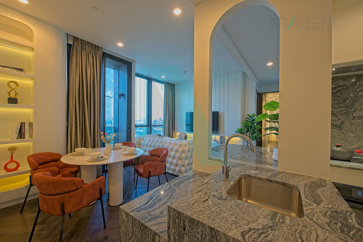 picture 🔺 For Rent Condo THE ESSE SUKHUMVIT 36 Building 1, Floor 20,2 bed room, Room size 72 sqm - 8/8