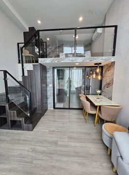 For Rent Condo THE ORIGIN RAMINTRA 83 STATION Building A, Floor 9,Duplex, Room size 39 sqm