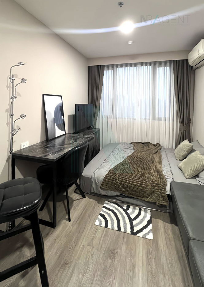 picture 🚩 For Rent Condo ARTISAN RATCHADA Building 1, Floor 72,2 bed room, Room size 18 sqm - 3/8