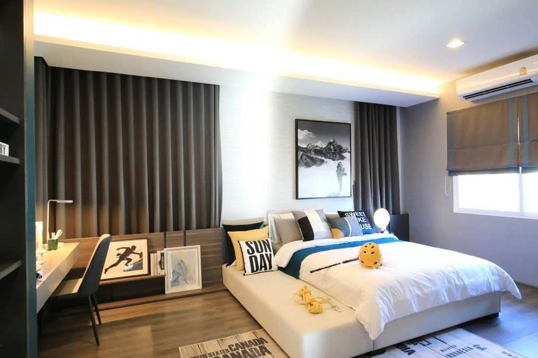 รูป ขายบ้านโครงการมัณฑนา ซีรีนเลคเชียงใหม่ 5 ห้องนอน ตกแต่งเรียบร้อย ใกล้ทะเลสาบของโครงการ วิวดอยสุเทพ และ วัด พระธาตุดอยคำ - รูปที่ 15/17