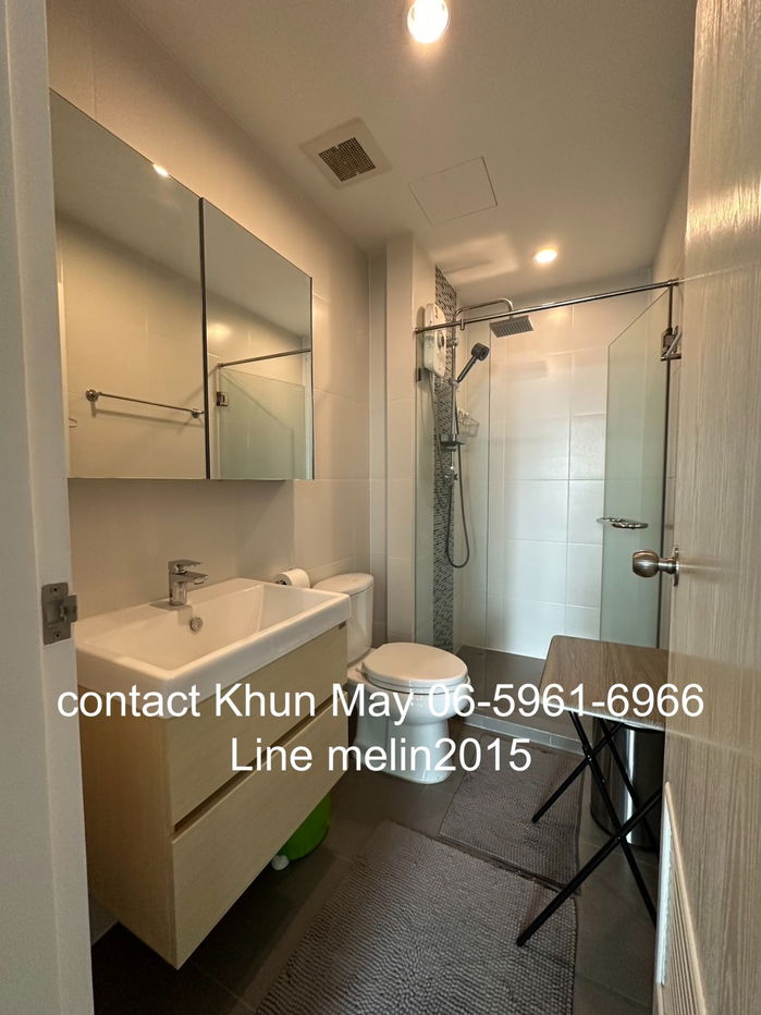 picture Condo rental METROSKY Prachachuen Duplex 39 sq.m., high class, decorated near MRT, just 16,000 baht - 4/15