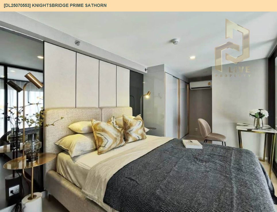 picture DL25070553 Condo for rent, Knightsbridge Prime Sathorn near BTS Chong Nonsi, ready to move in, call urgently 0656133286 LineID @534wlwof - 8/10