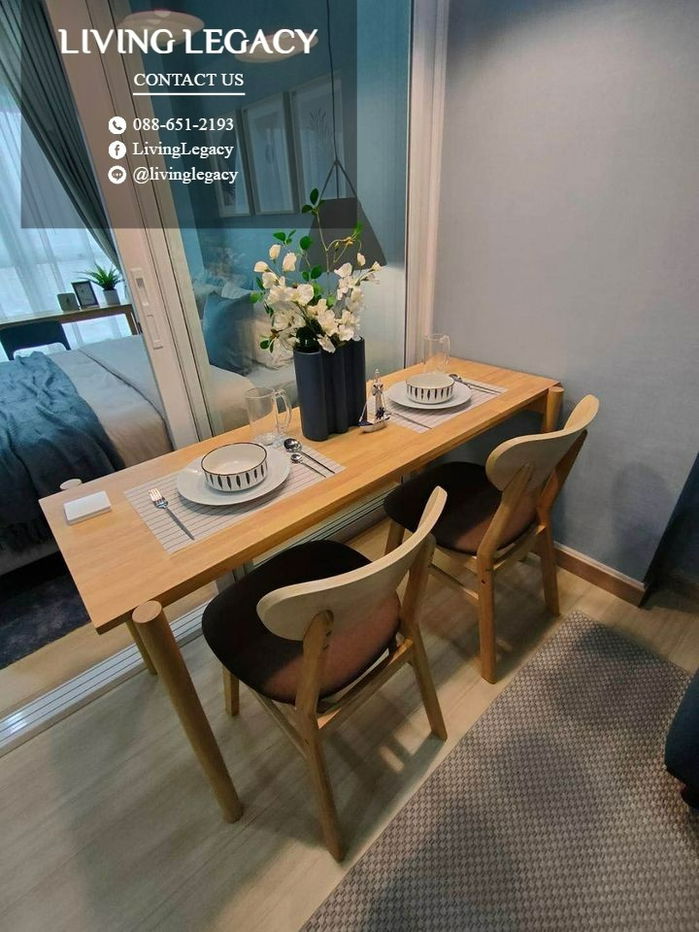 รูป SGT6BQ ให้เช่าคอนโด Supalai Veranda Ramkhamhaeng 35 ตร.ม. ชั้น 17 ตึก B line id : @livinglegacy - รูปที่ 5/5