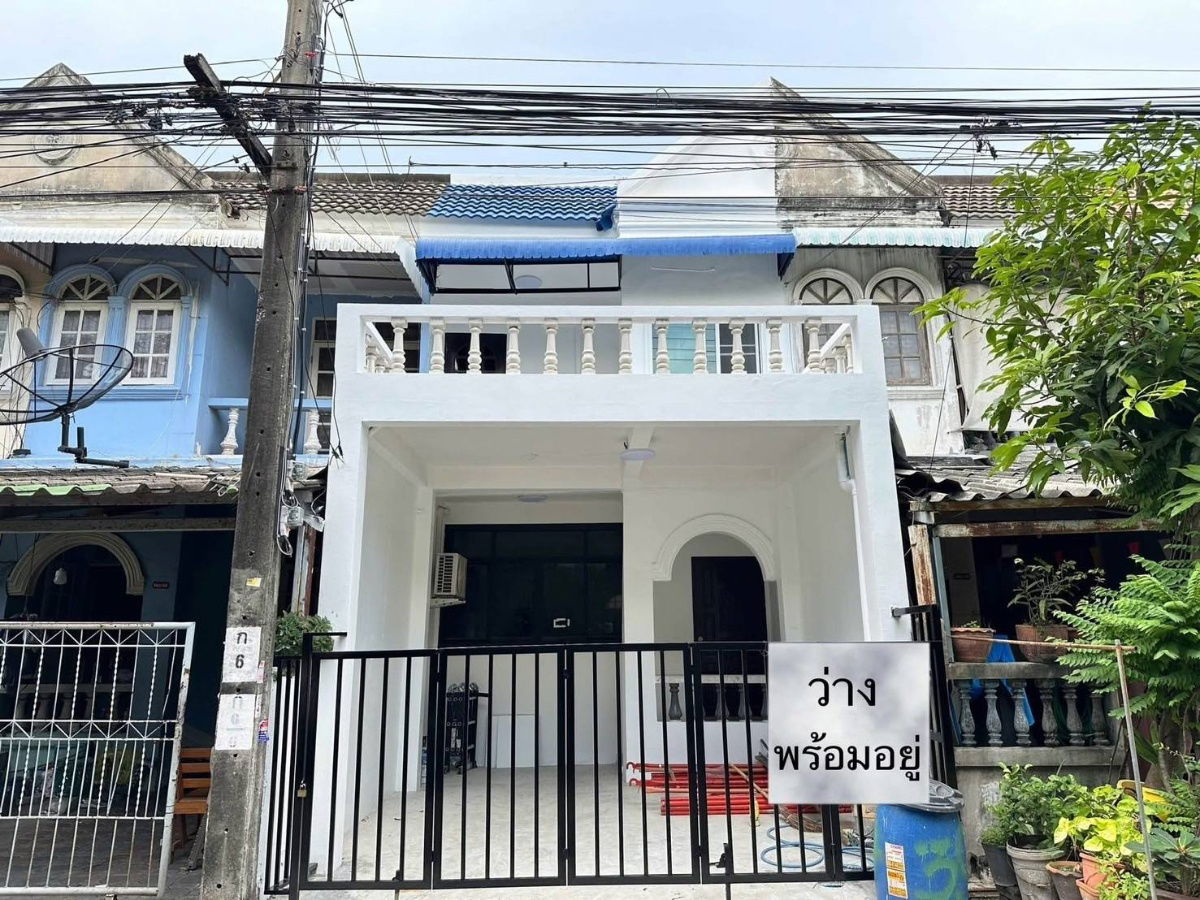 รูป 🏡ให้เช่าทาวน์โฮม หมู่บ้านนิรันดร์  บ้านพร้อมเข้าอยู่ 🐶สัตว์เลี้ยงพิจารณาเป็นเคส🐱 - รูปที่ 1/10