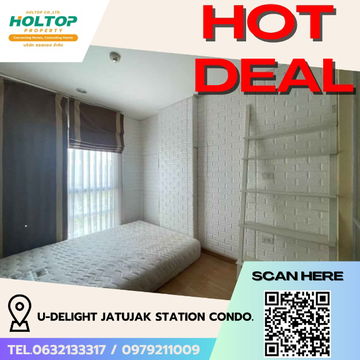 #R5216 Condo for rent U-Delight Jatujak Station condo.