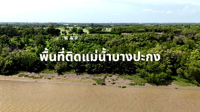 ที่ดิน นิคมที เอฟ ดี 2 : ขายที่ดินติดริมแม่น้ำบางปะกง พื้นที่ EEC