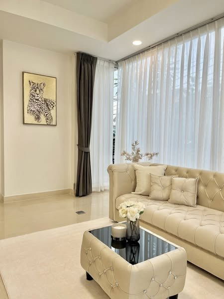 picture 💥CP-8265💥For rent, 3-storey detached house, Ratchada Niwet 16 area, near MRT Huai Khwang 👉Add Line @expertcondo - 4/14