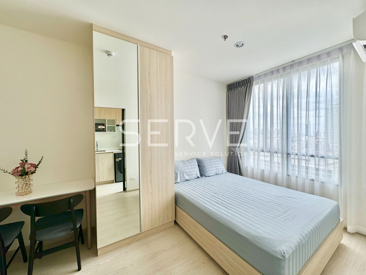 picture Best Price! Studio Closed Kitchen City View Condo High Rise Good Location MRT Lat Phrao 150 m. @  Nue Noble Ratchada Lat Phrao - 10/10
