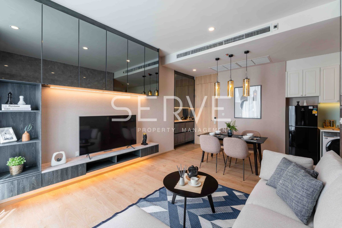 รูป 2 นอน ห้องมุม แต่งสวยสไตล์ Modern 67.43 ตร.ม. ชั้นสูง 15+ ใจกลางอโศก ทำเลดี BTS อโศก & MRT สุขุมวิท 550 ม. ที่คอนโด Noble BE19 / ให้เช่าคอนโด - รูปที่ 3/15